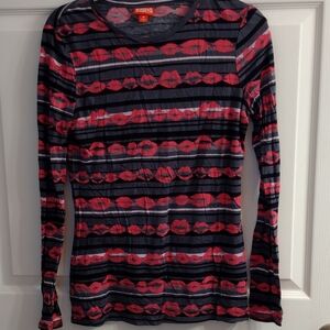 Lolita Girly Kirna Zabete for Target "Sealed With A Kiss Collab" L/S Tee, M